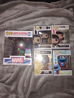 Funko Pop characters