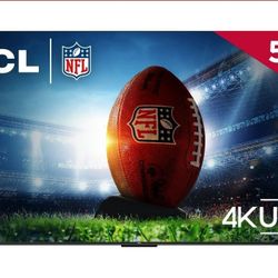 TCL 50” Class S4 (50S451) 4K UHD HDR Smart TV with Roku TV