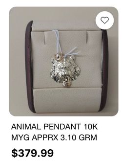 Lion pendant