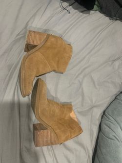 Brown booties