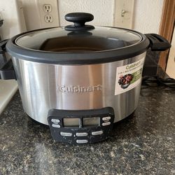 Cuisinart 3 In 1 Slow Cooker 4 Qt Used But Nice for Sale in