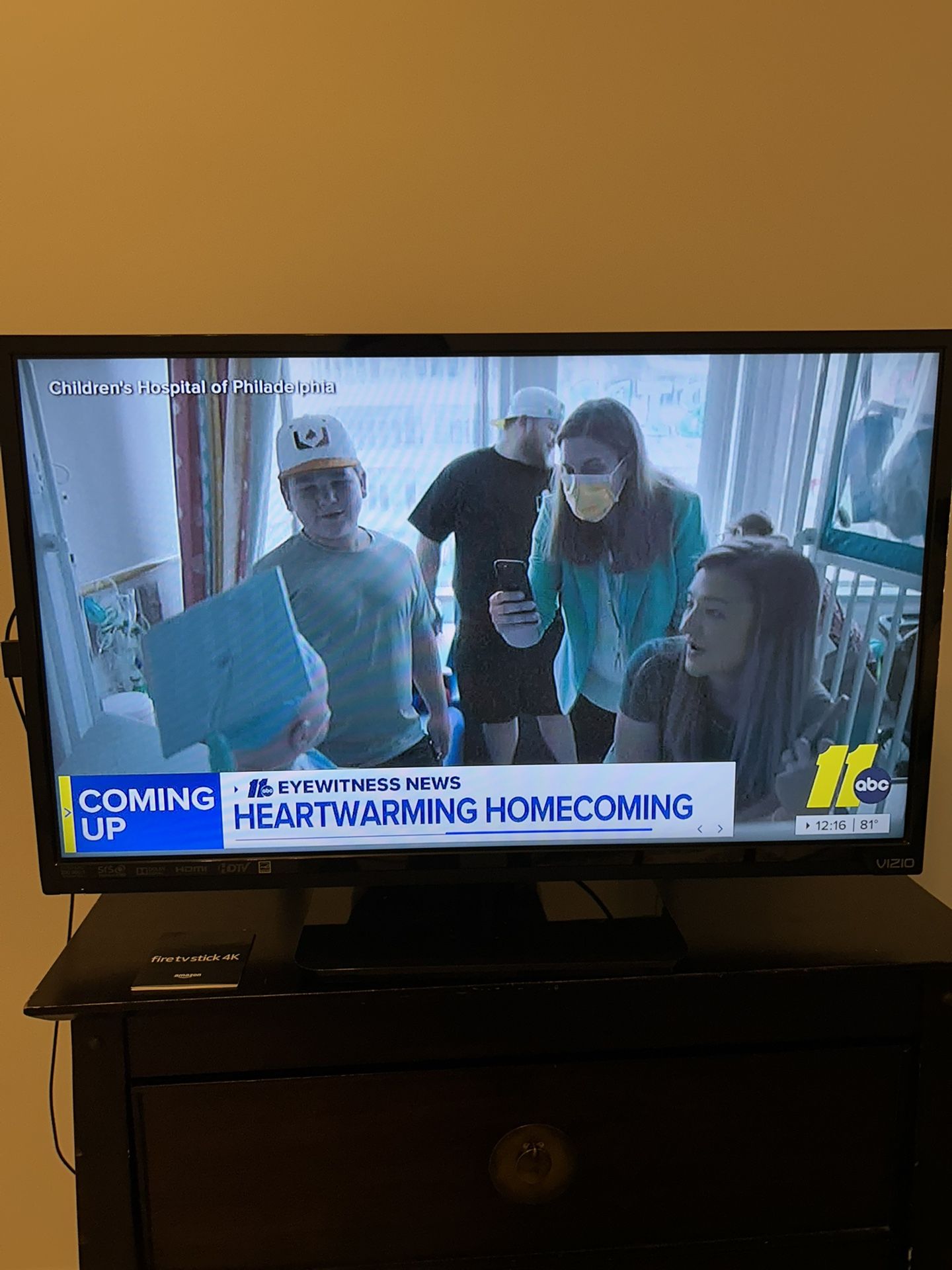 32” Vizio TV with Amazon 4k Fire stick