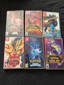 Nintedo switch Pokémon games