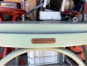 Magnolia brand wood table and chairs