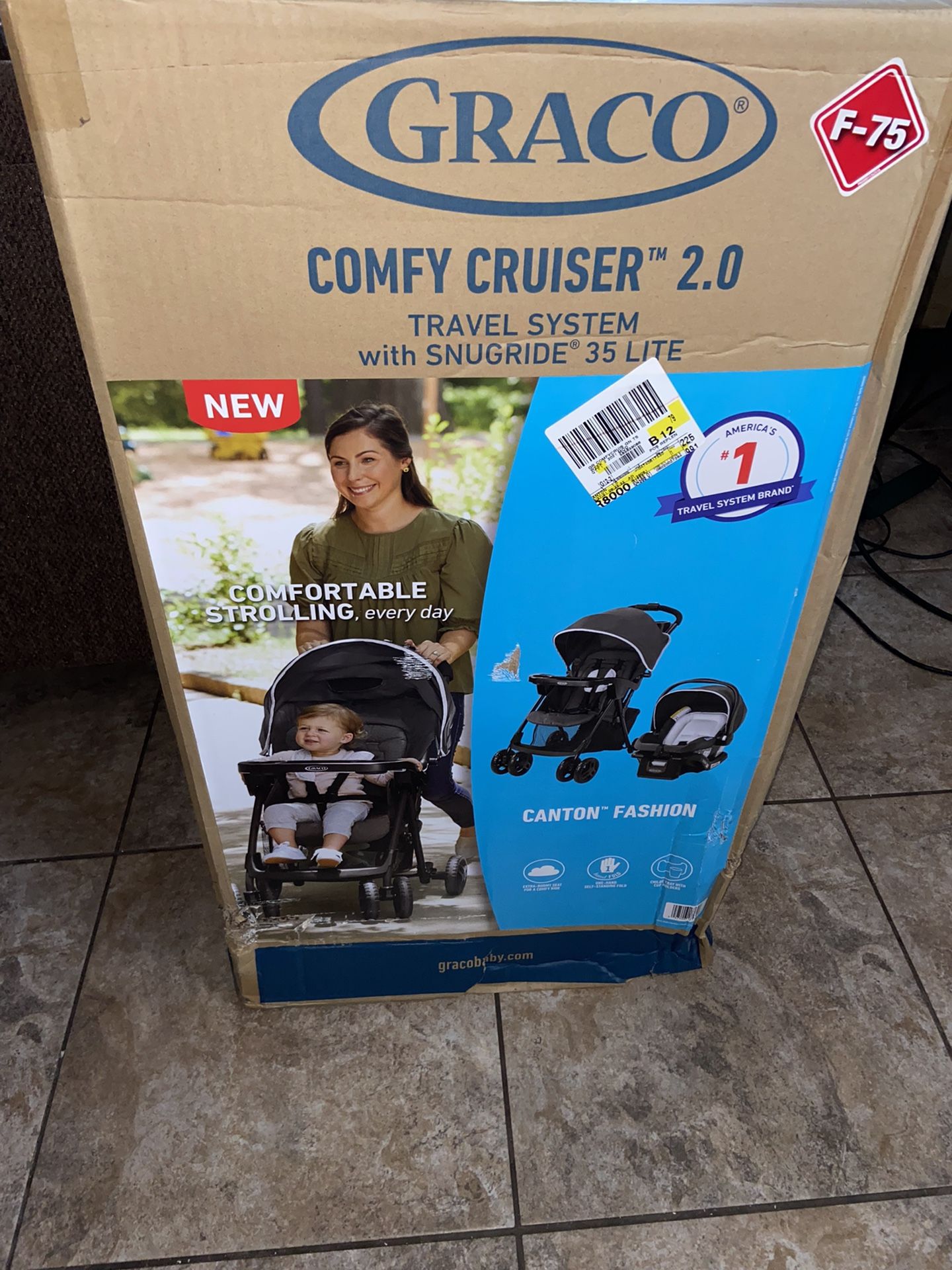 Graco Comfy Cruiser 2.0 w/ infant car seat