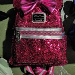 Disney Imagination sequin Loungefly 