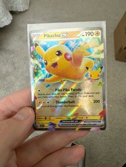 Pikachu ex 30th anniversary