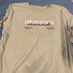 Perfect condition xl shirt like a tan cream color very comfy