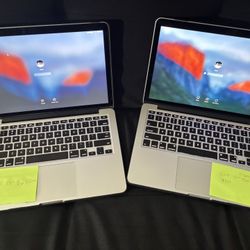 MacBook Pros For Sale (2012 & 2015)