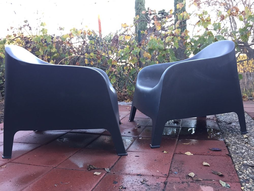 Ikea Skarpo Outdoor Arm Chairs 2 For 40 for Sale in Los Angeles, CA