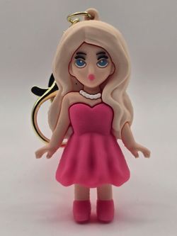 Barbie Keychain doll