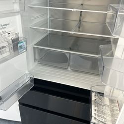 LG 4 Door Black Stainless Steel With Warranty Only $1,599