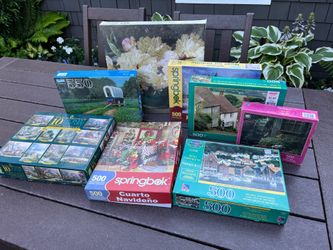 8 Puzzles for $5.00!