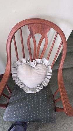 Vintage Heart Shape Throw Pillow 