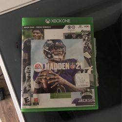 Madden 21 For Xbox One An Series X 