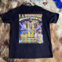 BRAND NEW NEVER WORN 1 Of 1 Large 2021-22 Lakers Lake Show Shirt 
