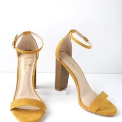 Lulus Strap Heels - New With Box