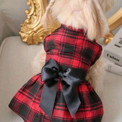 New Dog Christmas Dress