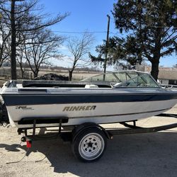 Rinker 180 With Original Titles For Boat And Trailer 