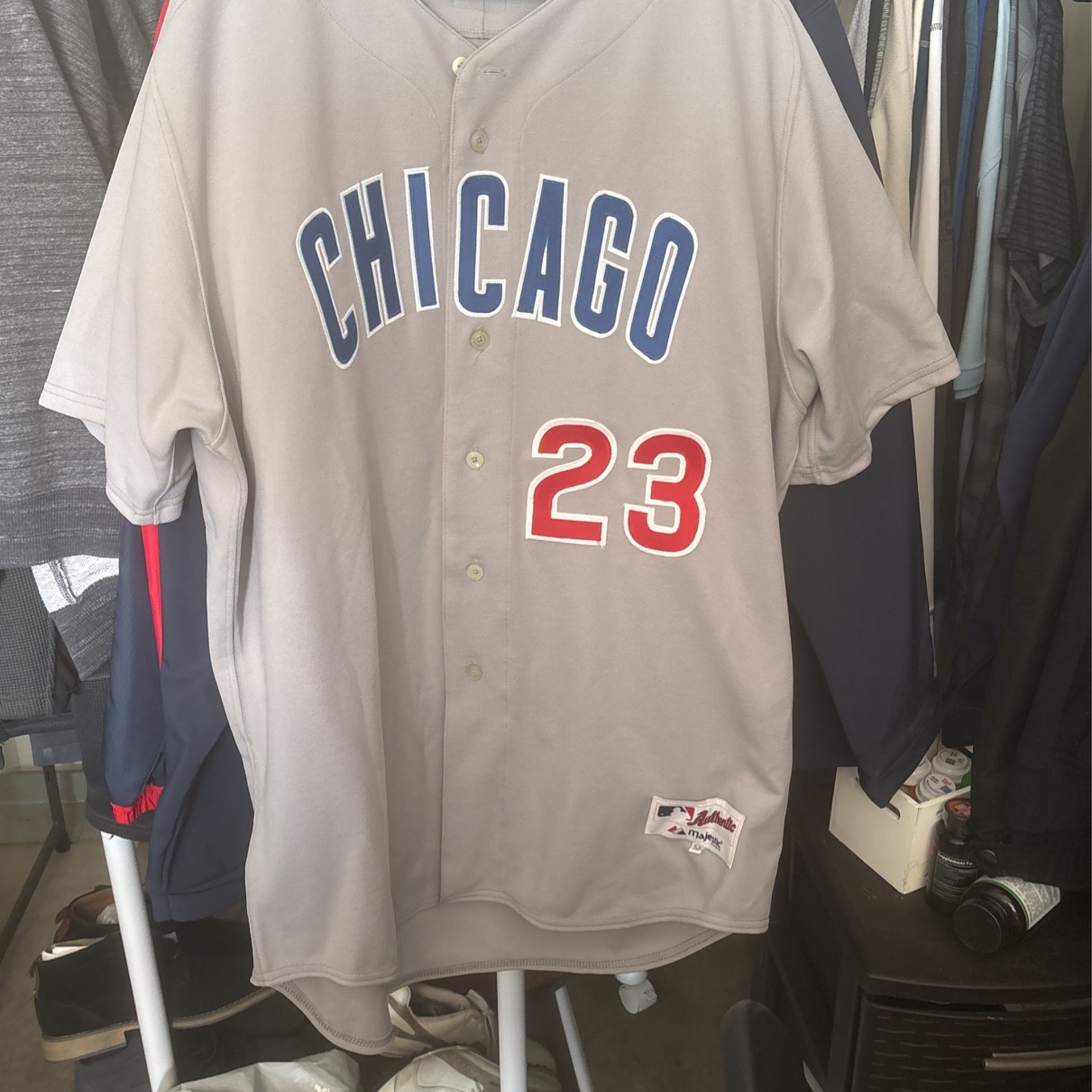 Chicago Cubs Ryne Sandburg Jersey Size 52