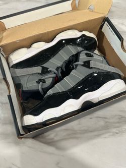 Air Jordan 6 Rings in the Cool Grey/Black/White