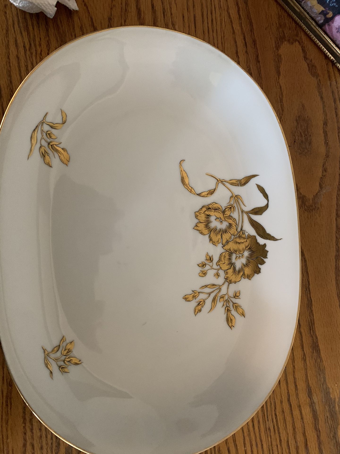Vintage Heinrich platters and bowl