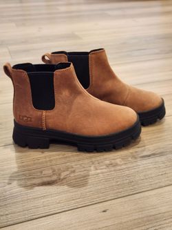 UGG unisex child ashton chelsea boot - Chestnut
