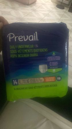 Prevail daily underwear XL 14 pack