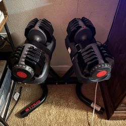 Bow Flex Dumbbells