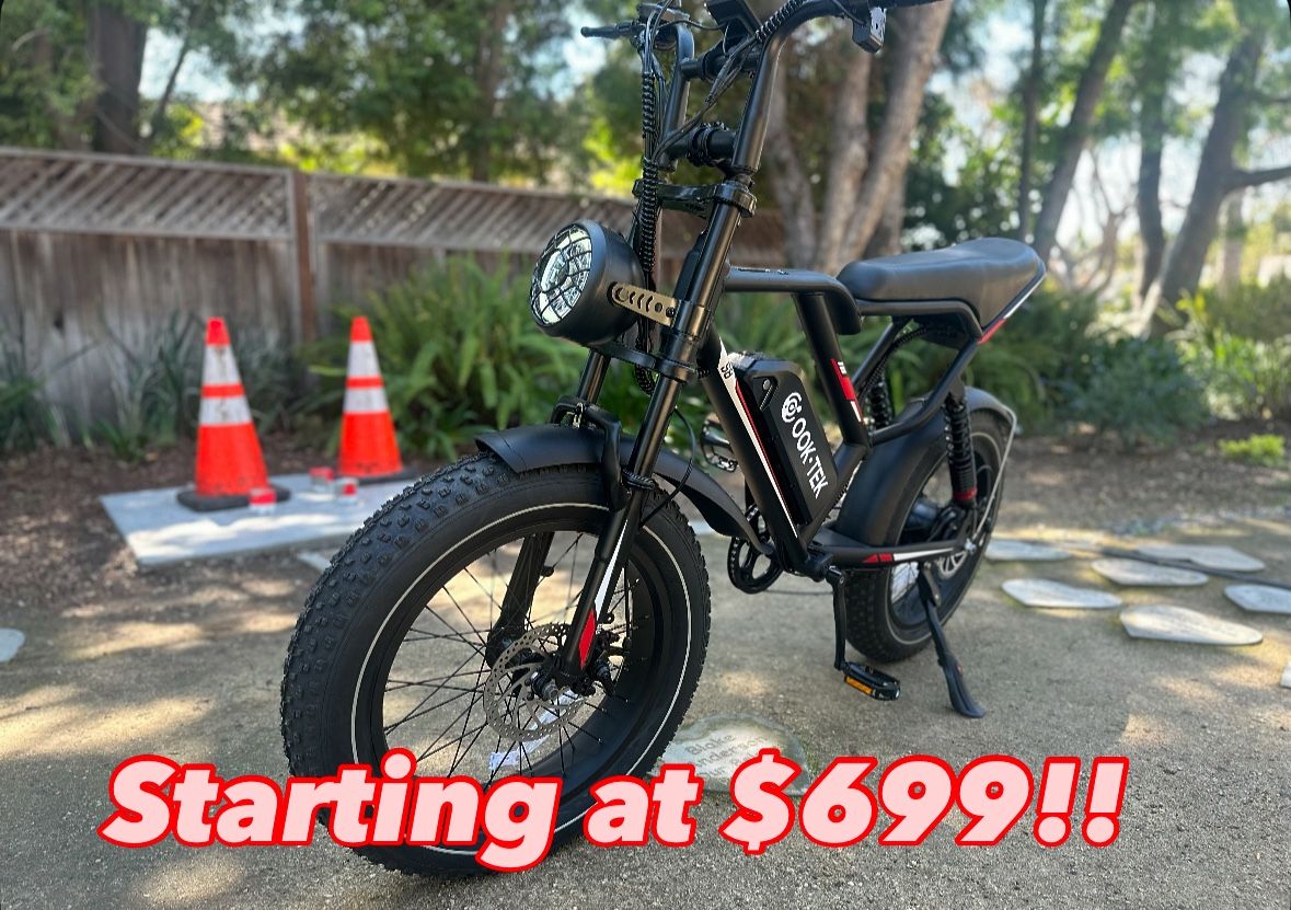 Parent-Approved 1000W Electric Bike – Safe, Powerful, & Local | 32mph | Garden Grove