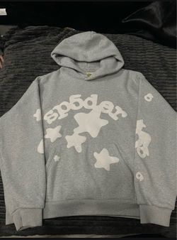 *New* Spider hoodie/ Grey