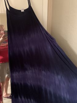 Navy blue sundress XXL