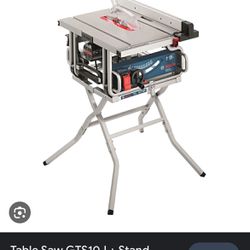 Bosch Table Saw With Stand