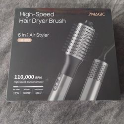 Dryer Brush & 6 in 1 Hair