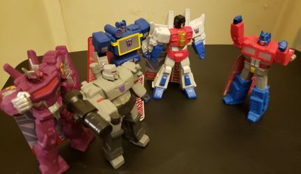 2017 Transformers 6" Vinyl Action Figures