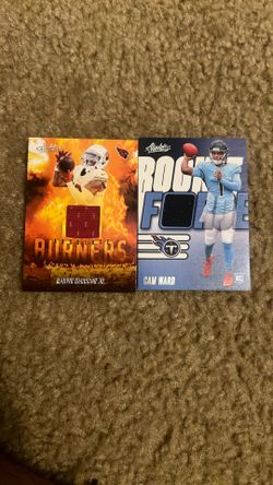 Cam Ward And Marvin Harrison Jr Card Combo