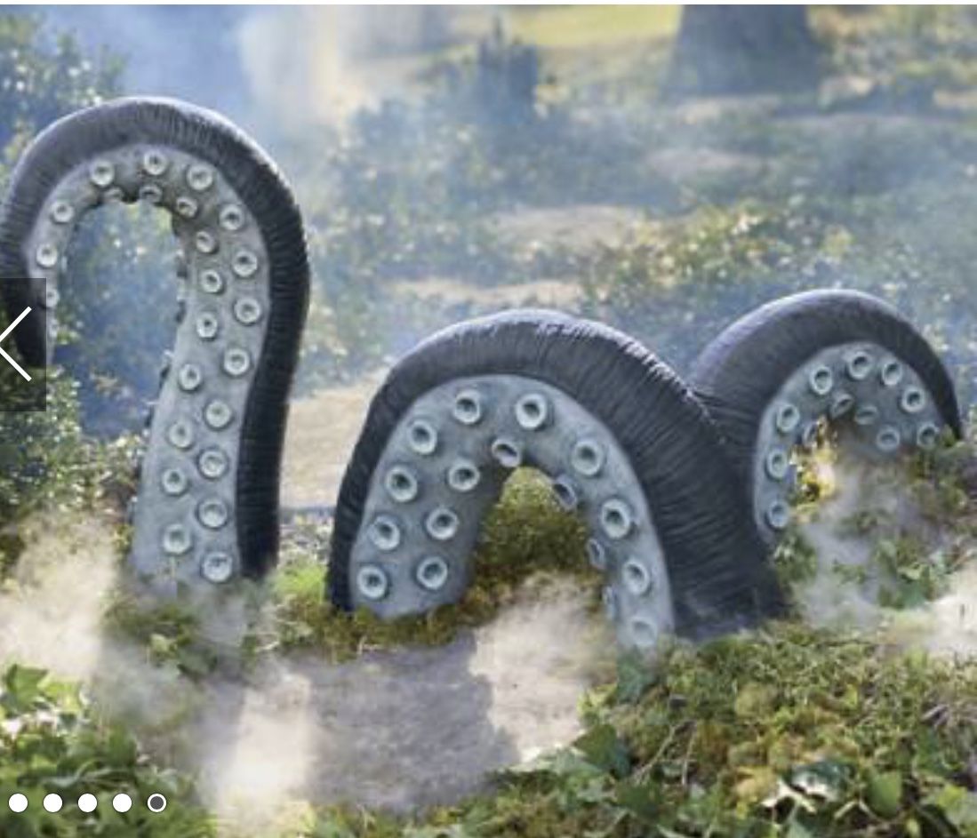 NIB - Halloween Yard Sea Monster by Grandin Road