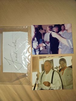 Frank Sinatra very RARE authentic autograph and more items posted here
