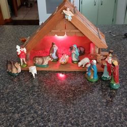 1950s Nativity Made In Japan