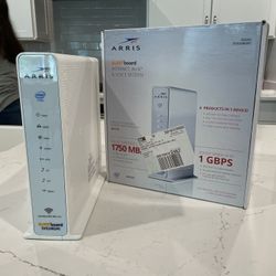 ARRIS Internet, WI-FI and voice modem. 