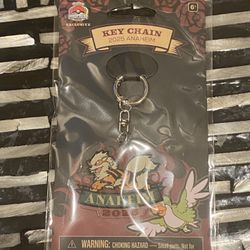 Pokemon World Championships 2025 Anaheim Arcanine Acrylic Keychain Exclusive