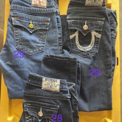 Women’s True Religion Pants Size 28 & 29