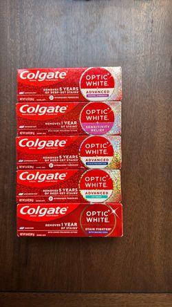Colgate Optic White Toothpaste 5-Pack