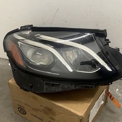 2017-2020 W213 E350 MERCEDES BENZ E-CLASS HEADLIGHT FULL LED NON ADAPTIVE RIGHT PASSENGER SIDE OEM IN PRISTINE CONDITION 
