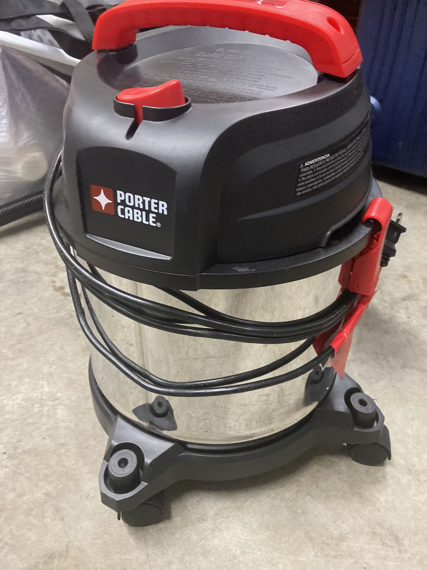 Porter & Cable Shop Vac