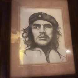 Pencil Drawing Che Guevara El Comandante 