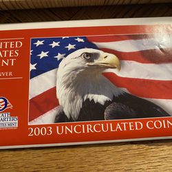 Uncirculated Coin Sets Denver Philadelphia 2003