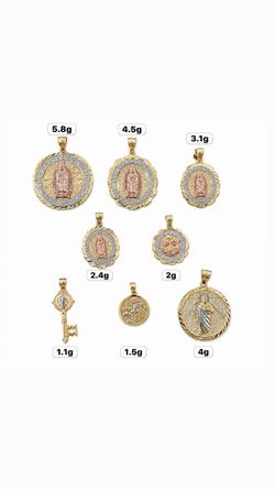 ✨ 10K GOLD RELIGIOUS & MEDALLION PENDANT COLLECTION ✨