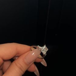 Lab diamond ring