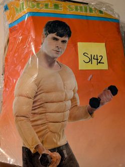 S142) muscle shirt one size fits most